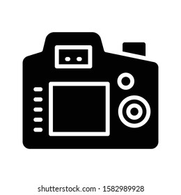 picture vector glyph flat icon 