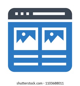 picture vector icon