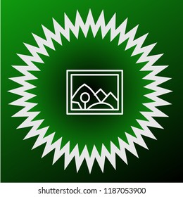 Picture vector icon