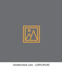 Picture vector icon