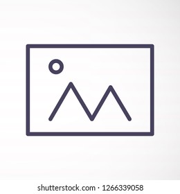 Picture Vector icon