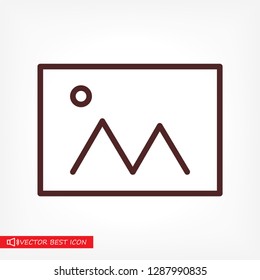 Picture Vector icon