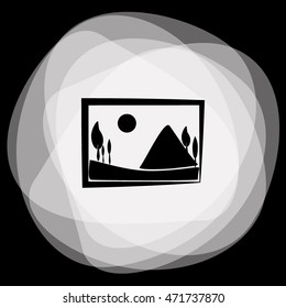 Picture vector icon