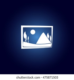 Picture vector icon