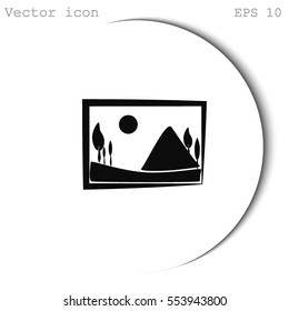 Picture vector icon