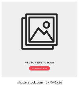 Picture vector icon