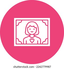 Picture vector icon. Can be used for printing, mobile and web applications.
