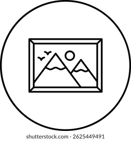 Icono de Vector de imagen. Se puede utilizar para aplicaciones de impresión, móviles y de Web.