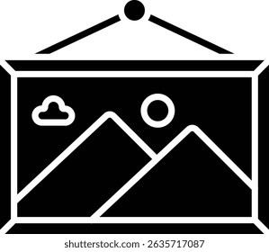 Picture vector icon. Can be used for printing, mobile and web applications.