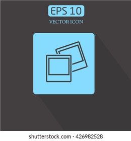 picture vector icon. foto