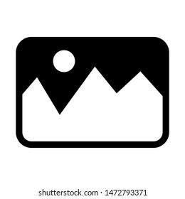 Picture Vector Icon. Image Illustration symbol or logo.