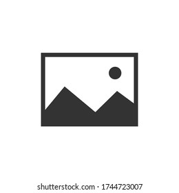 Picture vector icon, image symbol. Picture coming soon. 