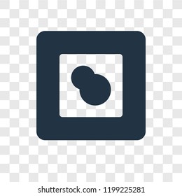 Picture vector icon isolated on transparent background, Picture transparency logo concept