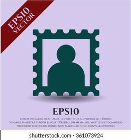 Picture vector icon or symbol
