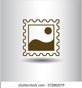 Picture vector icon or symbol