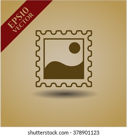 Picture vector icon or symbol