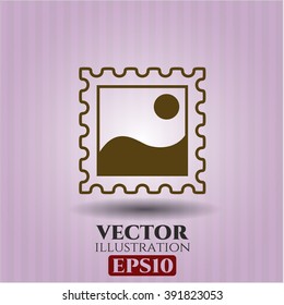 Picture vector icon or symbol