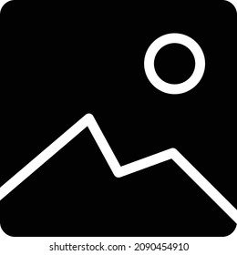 picture vector illustration isolated on a transparent background. glyph vector icons for concept or web graphics.
