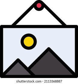 Picture Vector illustration on a transparent background.Premium quality symmbols.Stroke vector icon for concept and graphic design.