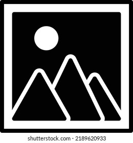 picture Vector illustration on a transparent background. Premium quality symmbols. Glyphs vector icons for concept and graphic design. 
