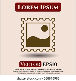 Picture vector symbol