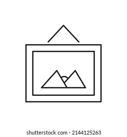 icono de pared de imagen para sitio web, símbolo, presentación 