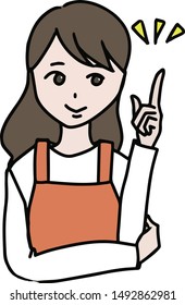 A picture of a woman posing