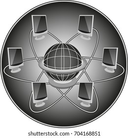 Picture of the World Wide Web Button