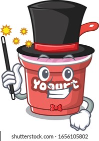 A picture of yogurt performance as a Magician