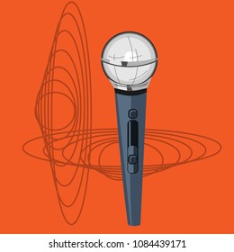 Pictured microphone for video as EPS 8