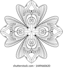 pictures for coloring patterns of mandala to calm