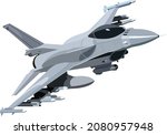 Pictures of the F-16 fighter plane in maneuver