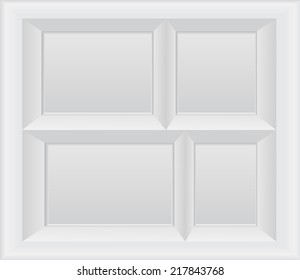 Pictures frame.Vector illustration.