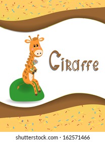 Pictures from the giraffe for bride-kid