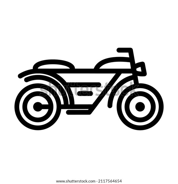 pictures\
of motorbikes with variations using line\
style