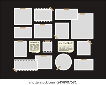 Pictures or photos frame collage