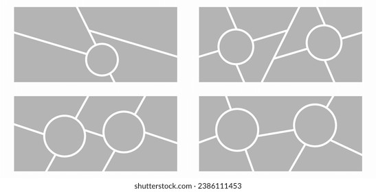 Pictures or photos frame collage abstract photo frames and digital photo wall template