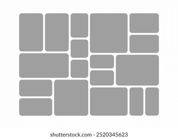 Pictures or photos frame collage abstract photo frames and digital photo wall template
