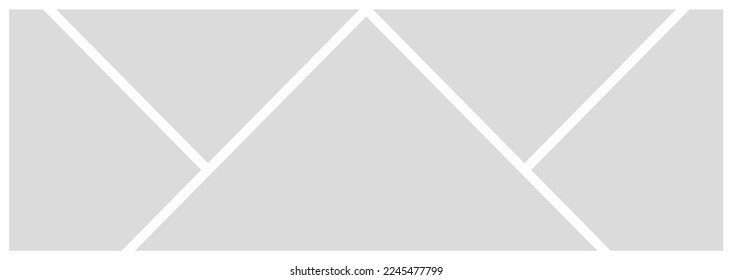 Pictures or photos frame collage comics page grid layout abstract photo frames and digital photo wall template