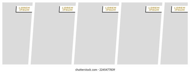 Pictures or photos frame collage comics page grid layout abstract photo frames and digital photo wall template
