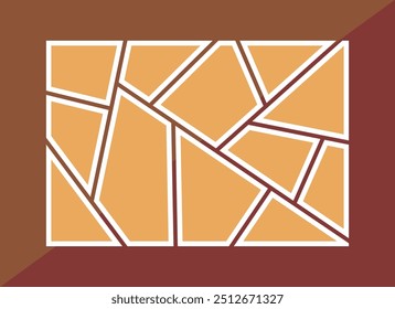 Pictures or photos frame collage. comics page grid layout abstract photo frames and digital photo wall template