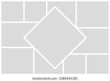 Pictures or photos frame collage photo frames and digital photo wall template