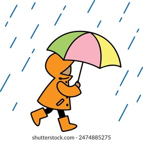 pictures of raincoats in various colors and models for men and women.

