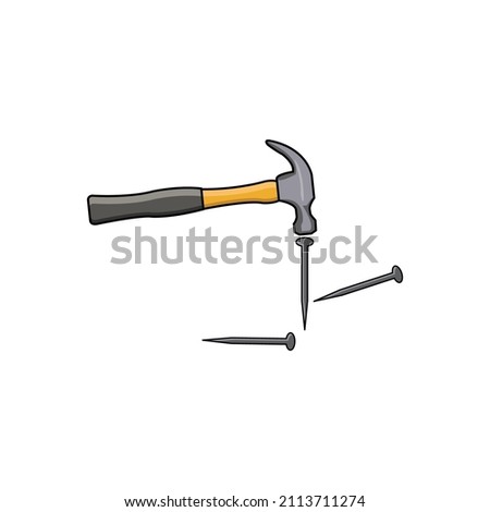 pictures of tools, hammers and nails for making furniture