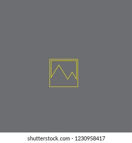 Pictures vector icon