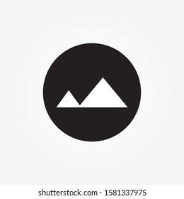 Pictures vector icon, image vector icon