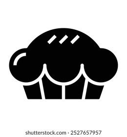 pie black icon. vector illustration.