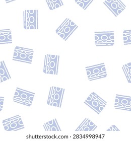 pie cake dessert glyph vector seamless pattern. pie cake dessert signthin illustration
