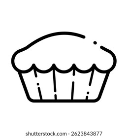 Pizza, bolo - ícone de vetor