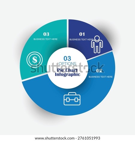 Pie Chart Business and Financial Presentation Template